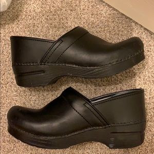 Dansko black clogs
